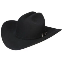 30x Stetson El Patron Beaver Felt Cowboy Hat Black