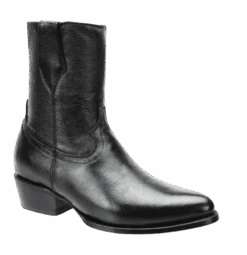 Botas De Piel De Venado- Deer Skin Boots- Skinny Zipper WD 008