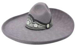 Sombrero Charro Fino De Lana Original WD