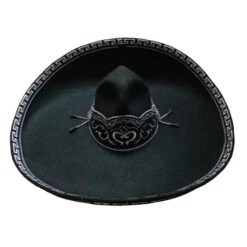 Sombrero De Charro De Gala Bordado Grecas Para Hombre