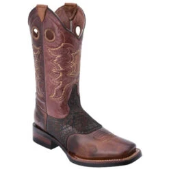 Square Toe Cowboy Boots - Botas Cuadradas Para Hombre WD - 322
