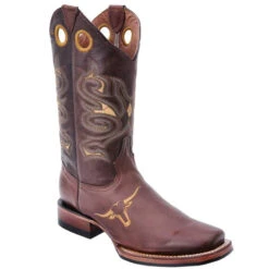 Square Toe Cowboy Boots - Botas Cuadradas Para Hombre WD - 330