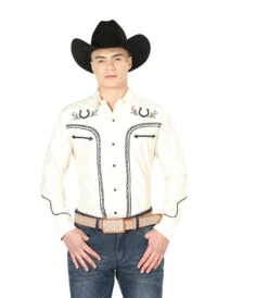 Camisa Vaquera Bordada El General