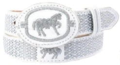 Cinto Vaquero Bordado Para Niño