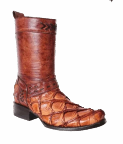 Pirarucu Fish Boots- Botas De Pirarucu - Casual Zipper WD 014