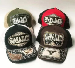 Gorra Artesanal Con Bordado Del Estado De Guanajuato