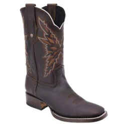 Square Toe Cowboy Boots - Botas Cuadradas Para Hombre WD - 337