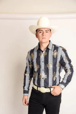 Camisa Moderna White Diamond