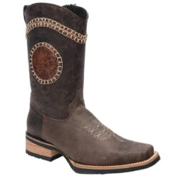 Square Toe Cowboy Boots - Botas Cuadradas Para Hombre WD - 320