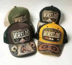 Gorra Artesanal Con Bordado Del Estado De Morelos