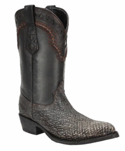 Shark Skin Boots - Botas De Tiburón White Diamond Horma 900