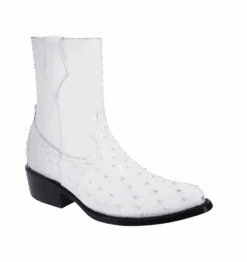 Ostrich Boots Mens - Botas De Avestruz - Skinny Zipper WD 005