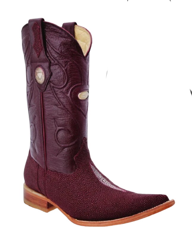 Stingray Boots - Botas De Mantarraya 3x Perla Sencilla 1 Stingray Boots - Botas De Mantarraya 3x Perla Sencilla