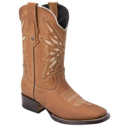 Square Toe Cowboy Boots - Botas Cuadradas Para Hombre WD - 333