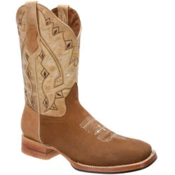 Square Toe Cowboy Boots - Botas Cuadradas Para Hombre WD - 317