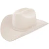4X Stetson Deadwood Felt Cowboy Hat Bone