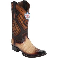 Wild West Botas De Cocodrilo Horma Versace