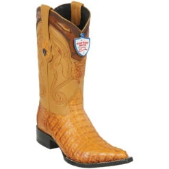 Wild West Botas De Cocodrilo Horma Chihuahua