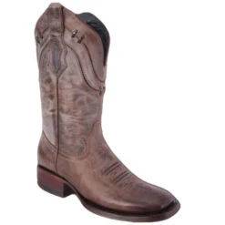 Square Toe Cowboy Boots - Botas Cuadradas Para Hombre WD - 341