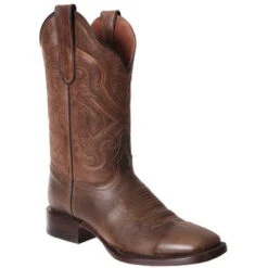 Square Toe Cowboy Boots - Botas Cuadradas Para Hombre WD - 336