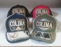 Gorra Artesanal Con Bordado Del Estado De Colima