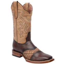 Square Toe Cowboy Boots - Botas Cuadradas Para Hombre