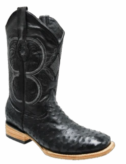 Ostrich Boots Mens - Botas De Avestruz - Horma Rodeó
