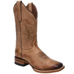 Square Toe Cowboy Boots - Botas Cuadradas Para Hombre WD - 334