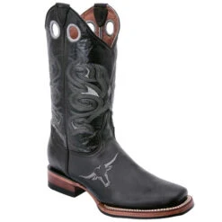 Square Toe Cowboy Boots - Botas Cuadradas Para Hombre WD - 331