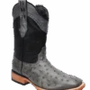 Ostrich Boots Mens - Botas De Avestruz - Horma Rodeó