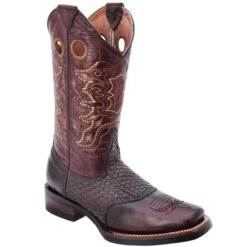 Square Toe Cowboy Boots - Botas Cuadradas Para Hombre WD - 329
