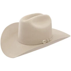 6x Stetson Skyline Fur Felt Cowboy Hat Silverbelly