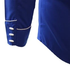 White Diamond Camisa Charra Color Azul 9 White Diamond Camisa Charra Color Azul -Western Denim Clothing z24