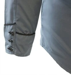 White Diamond Camisa Charra Color Gris -Western Denim Clothing z42